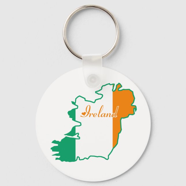 Llavero Keychain de Irlanda (Anverso)