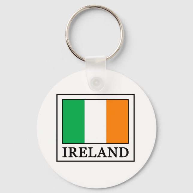 Llavero Keychain de Irlanda (Anverso)
