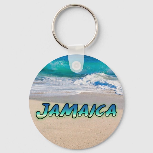 Llavero Keychain de Jamaica (Anverso)