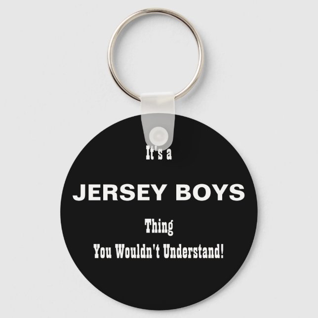 Llavero Keychain de Jersey Boys (Anverso)