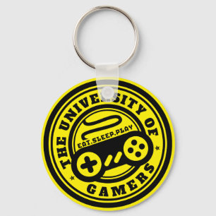 Llavero Keychain de juegos con el logotipo de la Universid