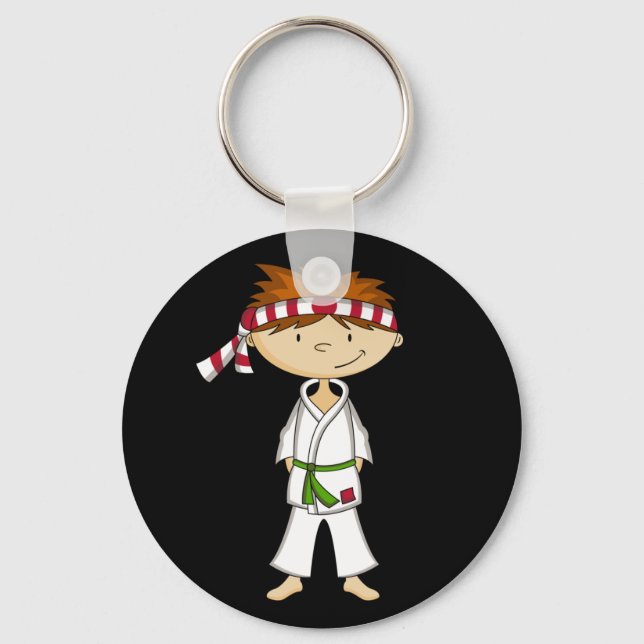 Llavero Keychain de Karate (Anverso)