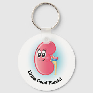 Llavero Keychain de Kelly Kidney "Manos buenas en la orina