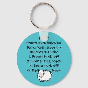 Llavero Keychain de Knitter