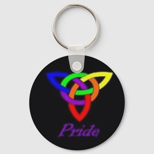 Llavero Keychain de Knot Celtic Pride Gay (Anverso)