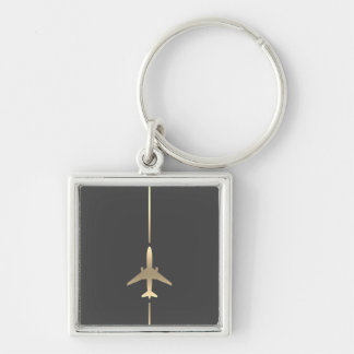 Llavero Keychain de la aviación minimalista