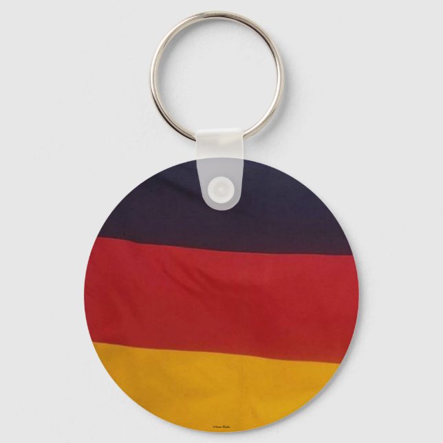 Llavero Keychain de la bandera alemana (Anverso)