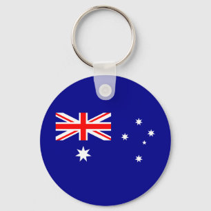 Llavero Keychain de la bandera australiana patriótica