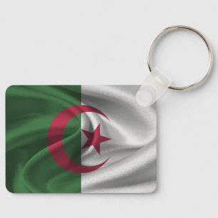Llavero Keychain de la bandera de Argelia