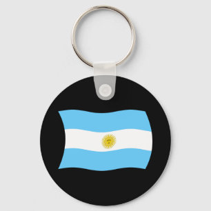 Llavero Keychain de la bandera de Argentina