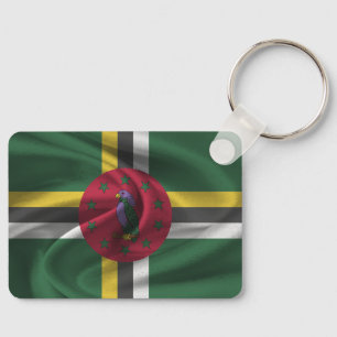 Llavero Keychain de la bandera de Dominica