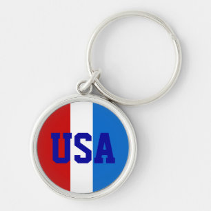 Llavero Keychain de la bandera de Estados Unidos