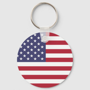 Llavero Keychain de la bandera de Estados Unidos