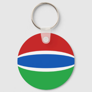 Llavero Keychain de la bandera de Gambia