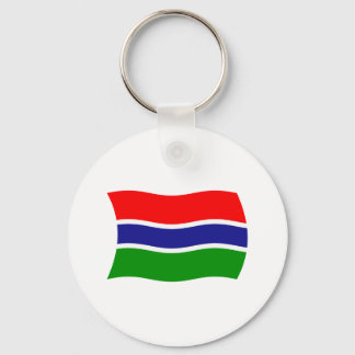 Llavero Keychain de la bandera de Gambia