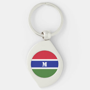 Llavero Keychain de la bandera de Gambia