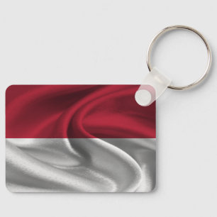 Llavero Keychain de la bandera de Indonesia