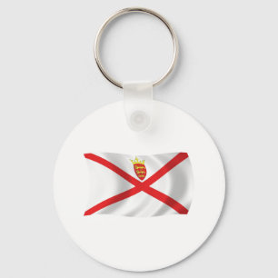 Llavero Keychain de la bandera de Jersey
