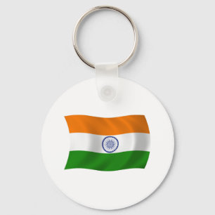 Llavero Keychain de la bandera de la India