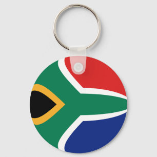 Llavero Keychain de la bandera de la pesca de Sudáfrica
