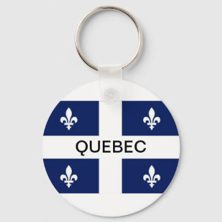 Llavero Keychain de la bandera de la provincia de Quebec
