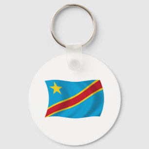 Llavero Keychain de la Bandera de la República Democrática