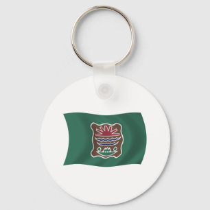 Llavero Keychain de la bandera de la tribu Abenaki