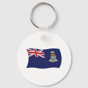 Llavero Keychain de la bandera de las Islas Caimán