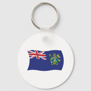 Llavero Keychain de la bandera de las Islas Pitcairn
