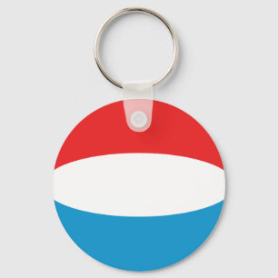 Llavero Keychain de la bandera de Luxemburgo