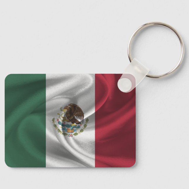 Llavero Keychain de la bandera de México (Anverso)