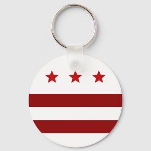 Llavero Keychain de la bandera de Washington D.C.