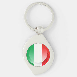 Llavero Keychain de la bandera italiana