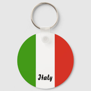 Llavero Keychain de la bandera italiana