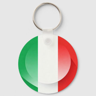 Llavero Keychain de la bandera italiana