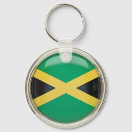 Llavero Keychain de la bandera jamaiquina