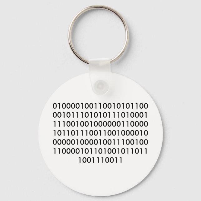 Llavero Keychain de la belleza y el cerebro (Anverso)