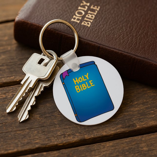 Llavero Keychain de la Biblia Santa (Subido por el creador)