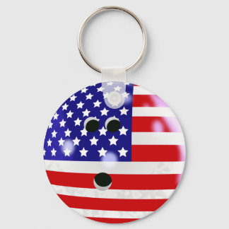 Llavero Keychain de la bolera de los Estados Unidos
