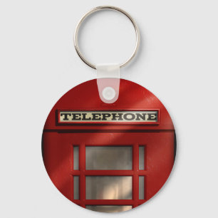 Llavero Keychain de la caja roja británica
