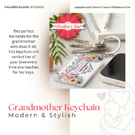 Llavero Keychain de la celebración del Día de la Madre