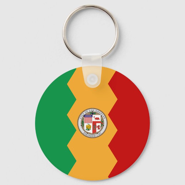 Llavero Keychain de la ciudad de Los Ángeles (Anverso)
