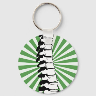 Llavero Keychain de la columna vertebral de la explosión v