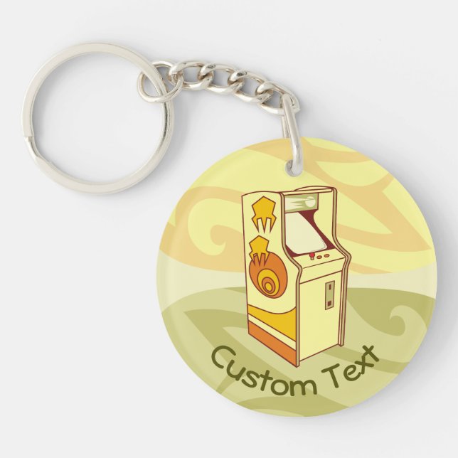 Llavero Keychain de la consola de juegos de galería (Frente)