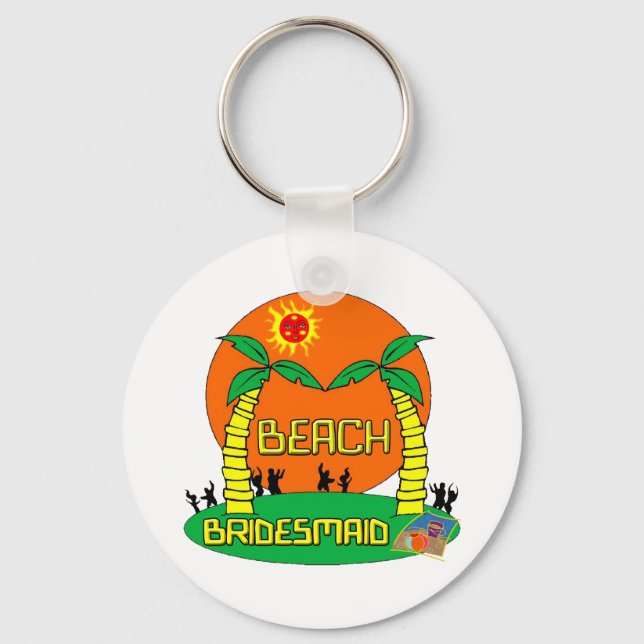 Llavero Keychain de la dama de honor (Anverso)