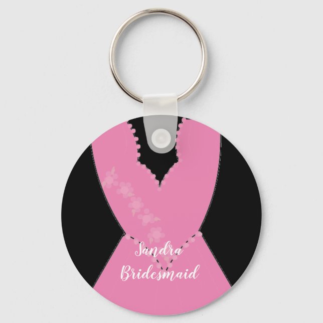 Llavero Keychain de la dama de honor (Anverso)