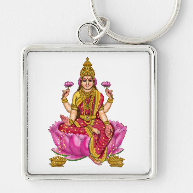 Llavero Keychain de la diosa Lakshmi (Frente)