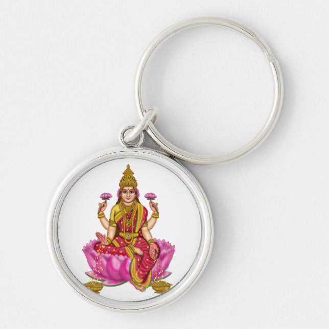 Llavero Keychain de la diosa Lakshmi (Frente)