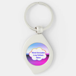 Llavero Keychain de la dominación mundial