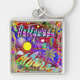 Llavero Keychain de la era de Hollywood